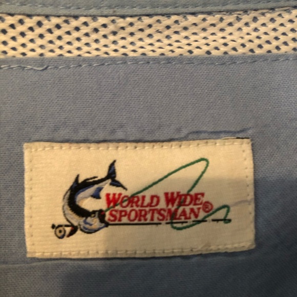 Light blue fishing shirt - Picture 3 of 4